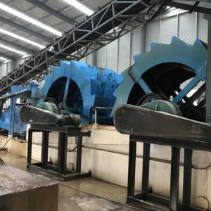 Cyclone Mini Sand Washing Machine For Sale Wheel Type 100tph