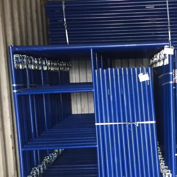 American 1700mm 1219 Painted Galvanized Steel Ladder Frame Scaffolding Frame Ladder Frame Main Frame Door Frame