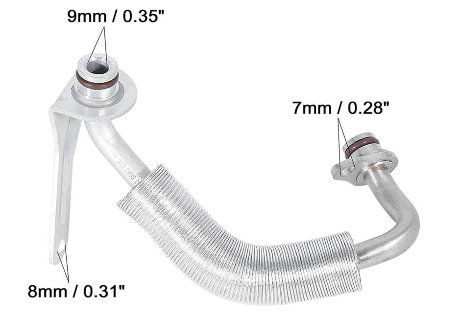 Manufacturer Turbocharger Coolant Line for BMW OE11538663516
