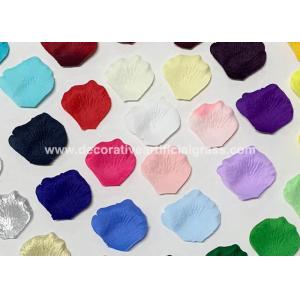 Non-Woven Fabric Fake Artificial Flower Petals No Deformation
