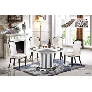 China round 9 seater marble dining table with Lazy Susan furniture on sale