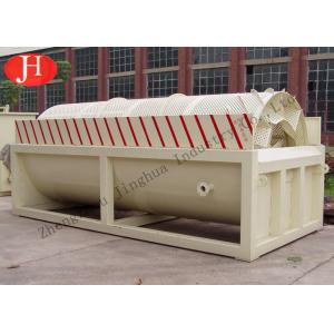 China Rotary Washer Potato Starch Making Machine 25t/H 18.5kw on sale