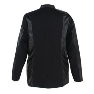 Ladies PU Stand Collar Jacket Stand Leather Jacket Soft Feeling Black Color