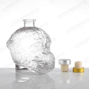 Clear Glass Bottle for Drinks Glass Oil Bottles Glass Wine Bottles