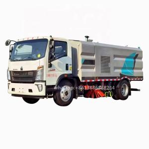 Howo 10000 Liters Road Washer Road Sweeping Truck Cleaning Truck
