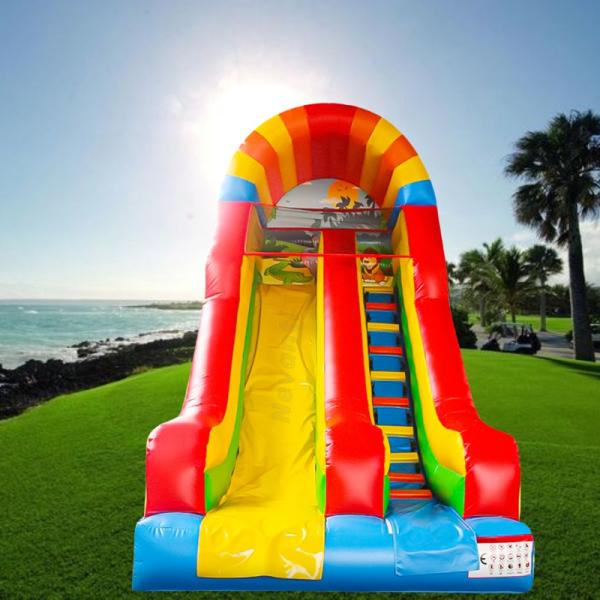Outdoor Inflatable Kids Slide with Air Tight Design and Accessory Packing Bag