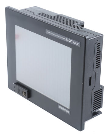 GT1155-QSBD Mitsubishi GOT1000 5.7 in STN LCD Touch-Screen HMI Display Monochrome, 320 x 240pixels 135 x 164 x 56 mm