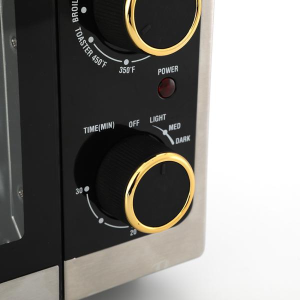 Adjustable Thermostat Control Air Fryer Ovens 12L 1800W