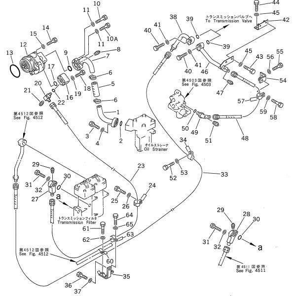 705-21-32050 Komatsu Gear Pump Bulldozers D85A D85E D85P