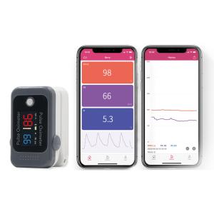 Professional Digital Pulse Oximeter With Bluetooth PR Measurement Range 30bpm -