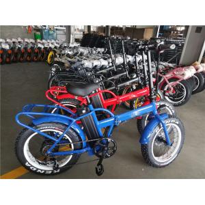 20 Inch 48V 500W 750W 1000W Electric Folding Bike with Fat Tire Max Speed 30