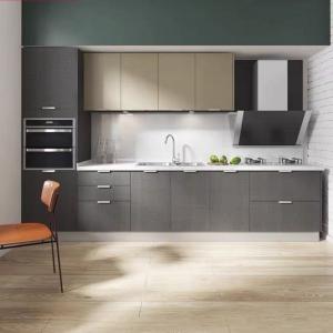 Environmental Friendly Modern Kitchen Cabinet Complete with Faucet Accessories