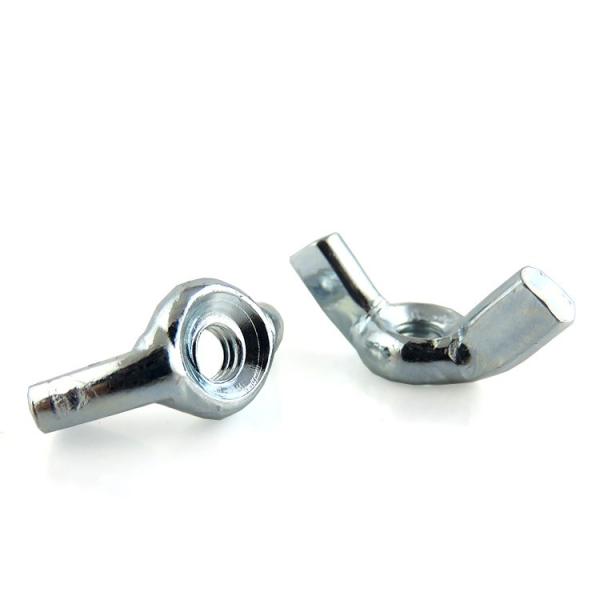 Buy M4 Carbon Steel Zinc Plated Butterfly Wing Nut for Heavy Industry at M1-M16 Size at wholesale prices
