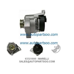 63321312 63321613 - MARELLI Alternator 12V 75A Alternadores