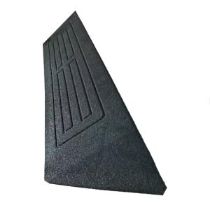 Recycled Rubber Kerbside Ramps 450x450mm for Event Stability