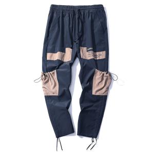China Spring Autumn Breathable Mens Cargo Sweatpants With Pockets Customs Logo on sale