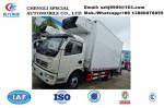 Wholesale bottom price Dongfeng 4*2 RHD 5tons refrigerated truck for frozen meat