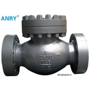Class 600~1500 High pressure RTJ Cast Steel Swing Check Valve