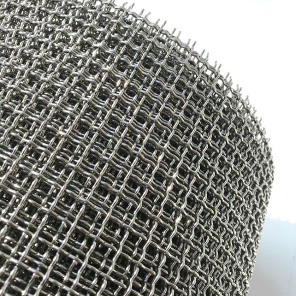 Buy 316 Plain Weave 100 Micron Stainless Steel Mesh For Filtration Sieving Industry at wholesale prices