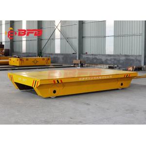 Flatbed Electric Powered Cart , 1 - 300T Load Capacity Motorized Transfer