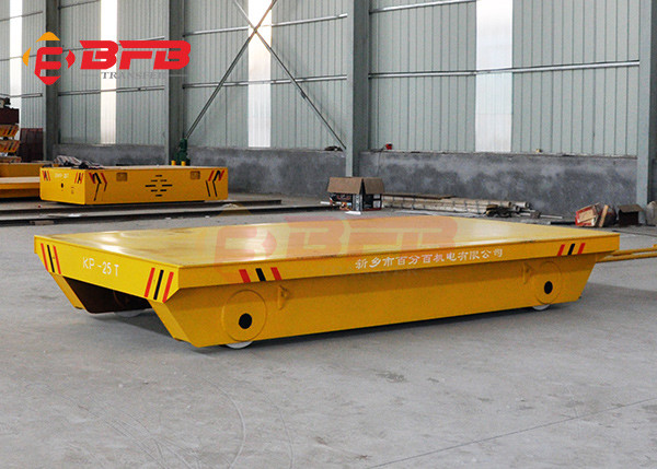 Flatbed Electric Powered Cart , 1 - 300T Load Capacity Motorized Transfer