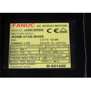 GE FANUC A06B-0158-B088 AC Servo Motor 184V Robot Spare Part Sewing Machine