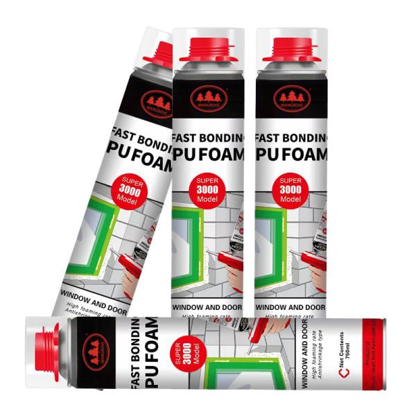 12 Oz Polyurethane Foam Sealant Easy Application and can be trimmed -40°F To 194