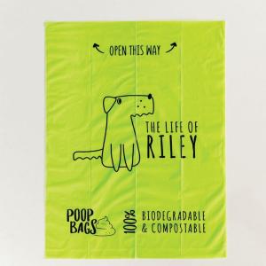 biodegradable certificated compostable dog poop bag for pet poop