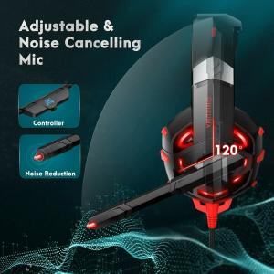 Stylish 2.2kohm 100mA 50mm USB Gaming Headset