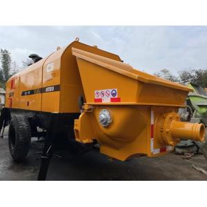 CPB Used Concrete Trailer Pumps Power Saving And High Reliability