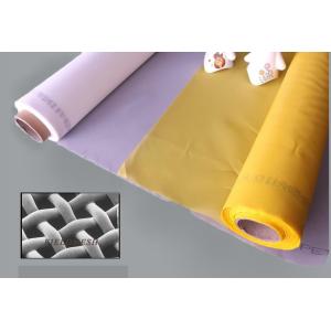 Plain Weave Polyester Silk Screen Printing Mesh 1-3.65m Width ISO 9000 Listed