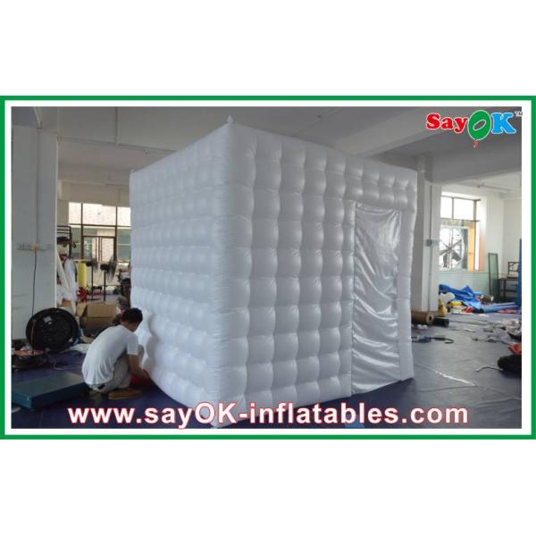 Inflatable Photo Booth Rental One / Two Doors Inflatable Photobooth , Oxford Cloth Inflatable Photo Tent