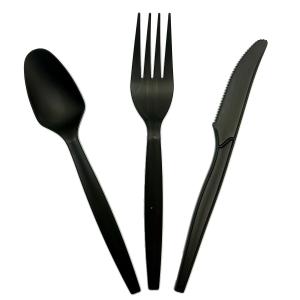 Eco-Friendly PLA Tableware Disposable Customized Logo CPLA Biodegradable Cutlery