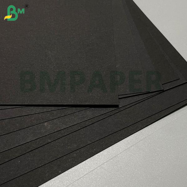 80gsm Wood Pulp Double Side Black DIY Luxury Packaging Kraft Paper 