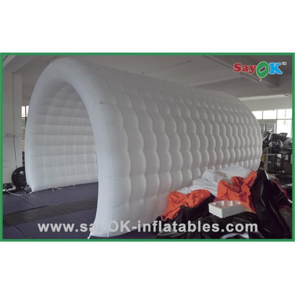 Waterproof White Inflatable Event Air Tent , Customized Inflatable Tunnel