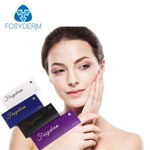 Cross Linked Hyaluronic Acid Filler Injections , Face Wrinkle Filler Eco