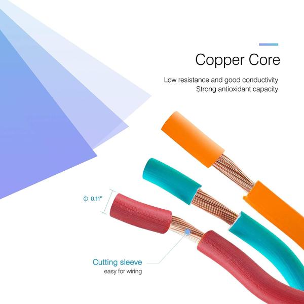 18AWG 4 Speaker 16 Pin Car Stereo Connector Electrical Wiring Harness