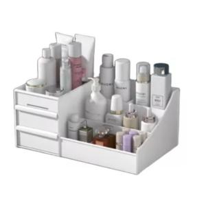 China Plastic Desktop Makeup Organizer Multilayer Box For Cosmetic Storage on sale