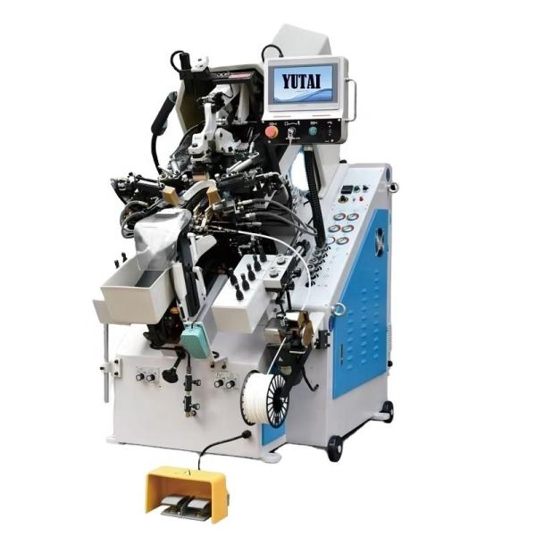 Buy 80kg Oil Automatic Shoe Lasting Machine Computer Memory Cementing Gluing Gray For Shoe Making at wholesale prices