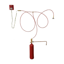 Red Fire Detection Tube System Quick Response Easy To Install