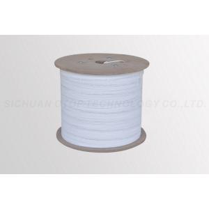 White Optical Cable Wire PVC / LZSH Jacket Material OTOP / OEM Accepted