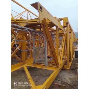 Second-Hand Large Equipment Zhonglian Tower Crane 21 Years with Car Type Moving
