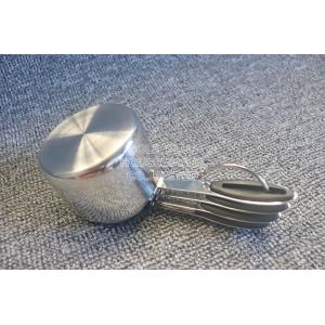 57g 80ml Round Flat Bottom Stainless Steel Measuring Spoon Natural Color