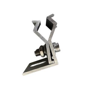 OEM Reliable Solar Panel Mounting Clamps Polished Surface High Durability