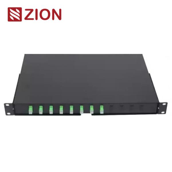 Buy 1U 19inch Full Loaded Fixed Rack Mount Fiber Patch Panel at wholesale prices