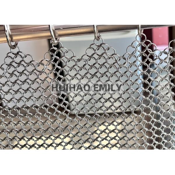 Buy Stainless Steel Architectural Metal Mesh Drapery for Room Dividers at wholesale prices