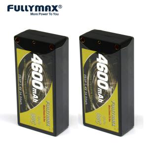Fullymax 2s 7.4v Lipo Battery Cell 90C 4600mAh With Single 5mm Banana Socket