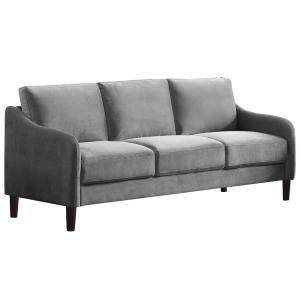 3 Piece Sofa set, Gray Fabric