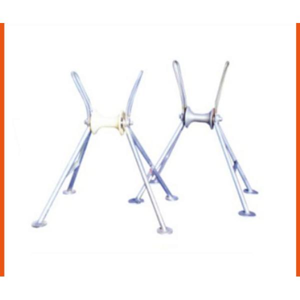 Electrical Power Cable Laying Roller High Steel Pipe Cable Ground Roller