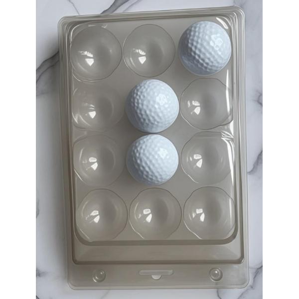 6 Golf Balls Transparent Packaging Plastic Box Paper Gift Box Packaging